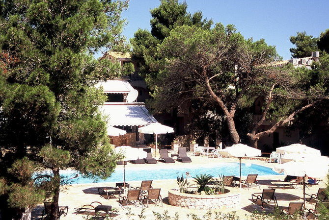 Aquarius Hotel Vasilikí Kültér fotó