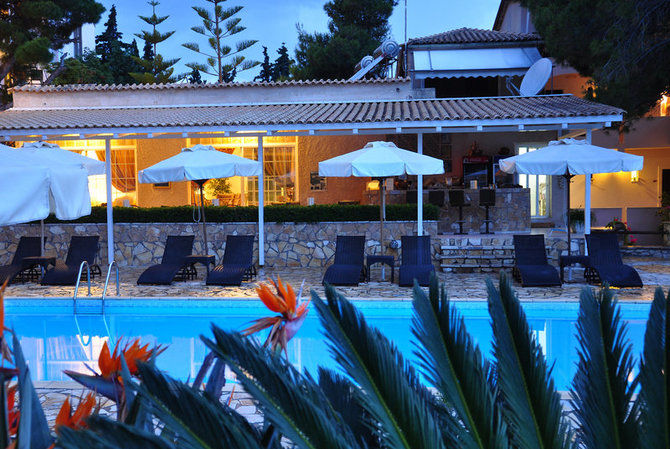 Aquarius Hotel Vasilikí Kültér fotó