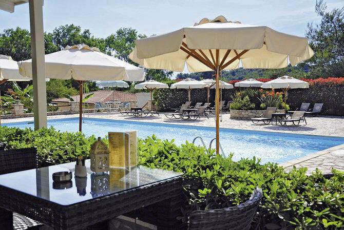 Aquarius Hotel Vasilikí Kültér fotó